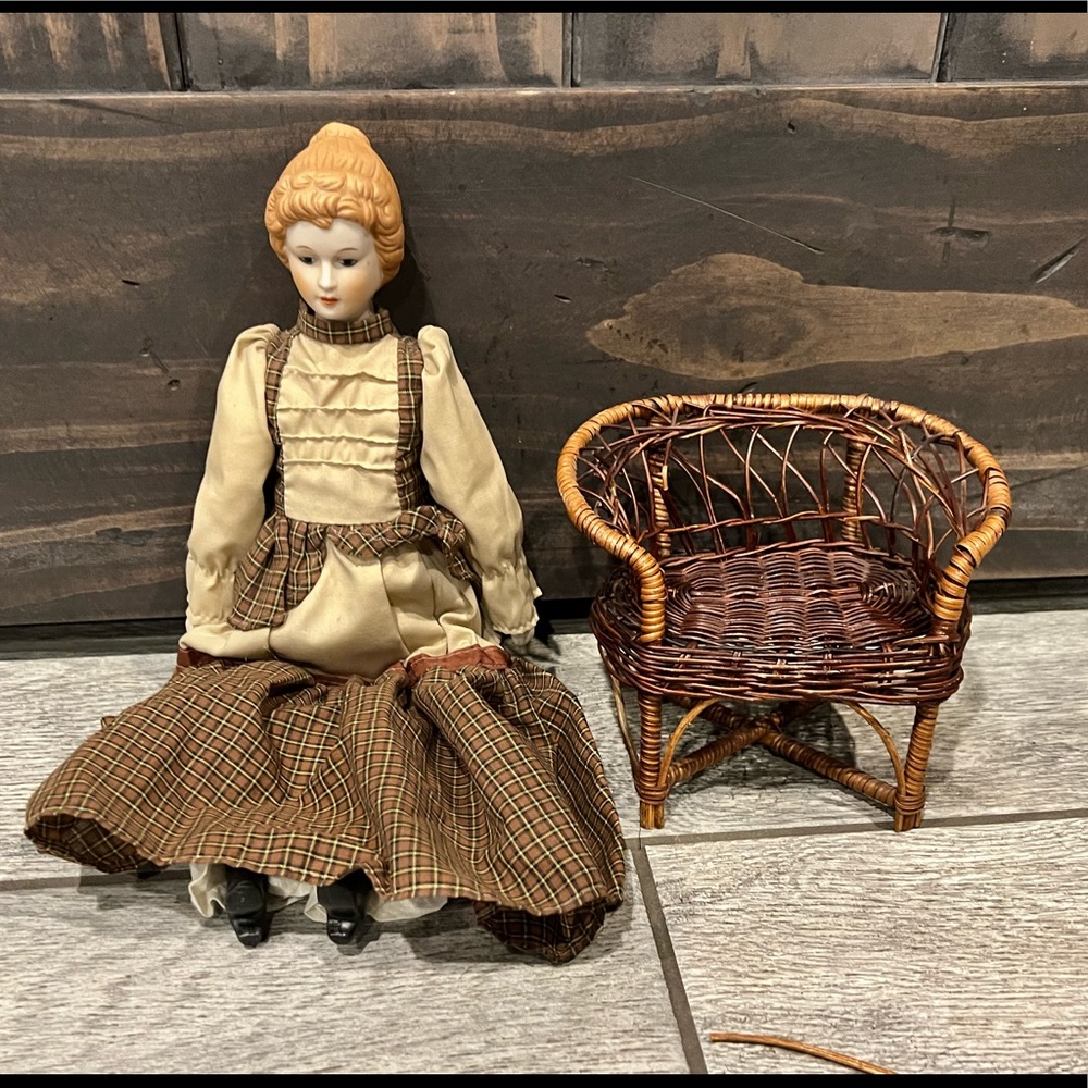 Little Women porcelain doll
